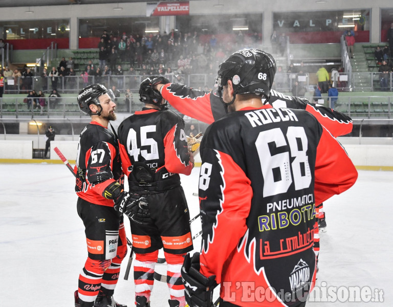 Hockey ghiaccio, la magic night del Cotta