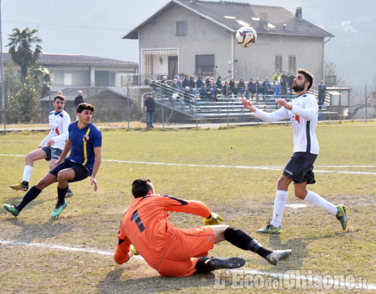 Calcio Prima categoria: Pinasca stende S. Secondo 