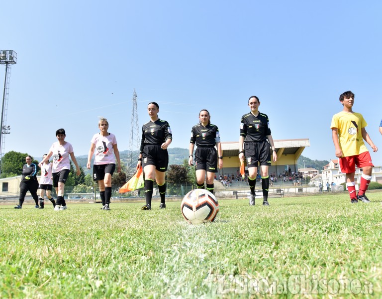 Luserna "un calcio alla violenza"