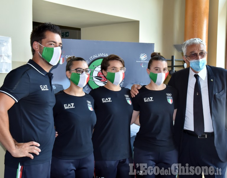 Cantalupa: Conferenza della  Nazionale Arcieri alle Olimpiade di Tokio 