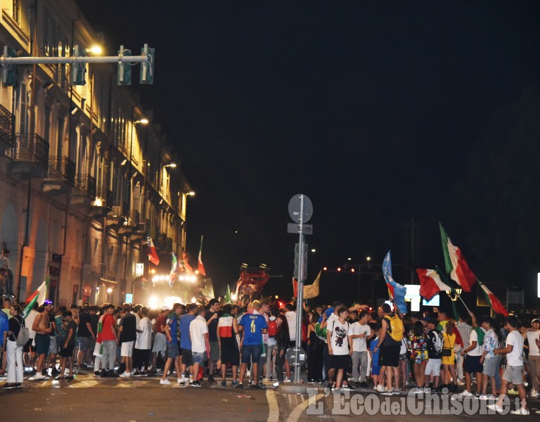 Pinerolo: Italia campione d'Europa, alcuni scatti della serata