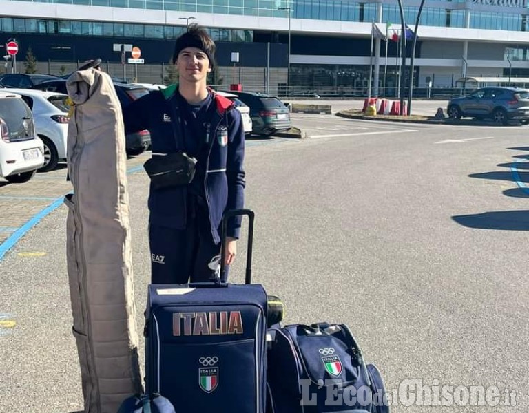 Olimpiadi, lo snowboarder Gennero e gli azzurri del curling a Malpensa 