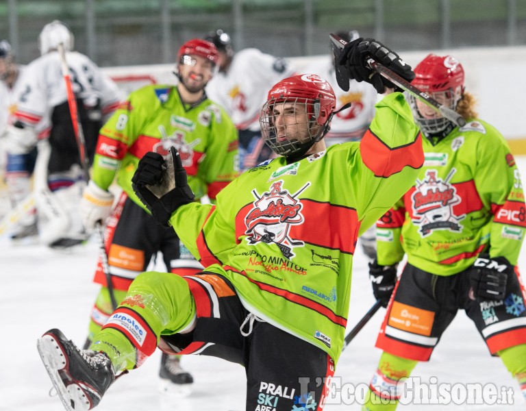 Torre Pellice Italia Hockey Real Torino vs Bulldogs 