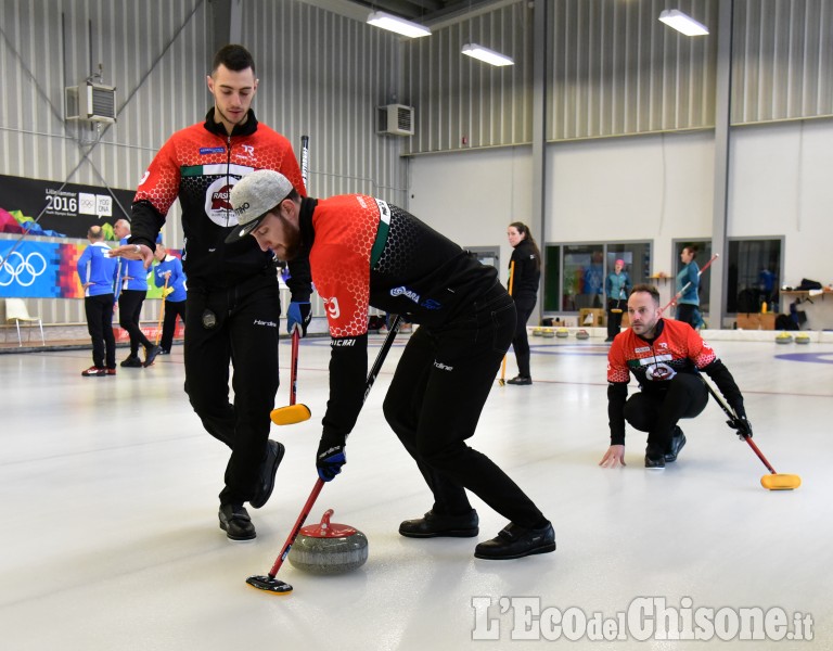 Pinerolo: Curling nel weekend festeggiano i nostri azzurri