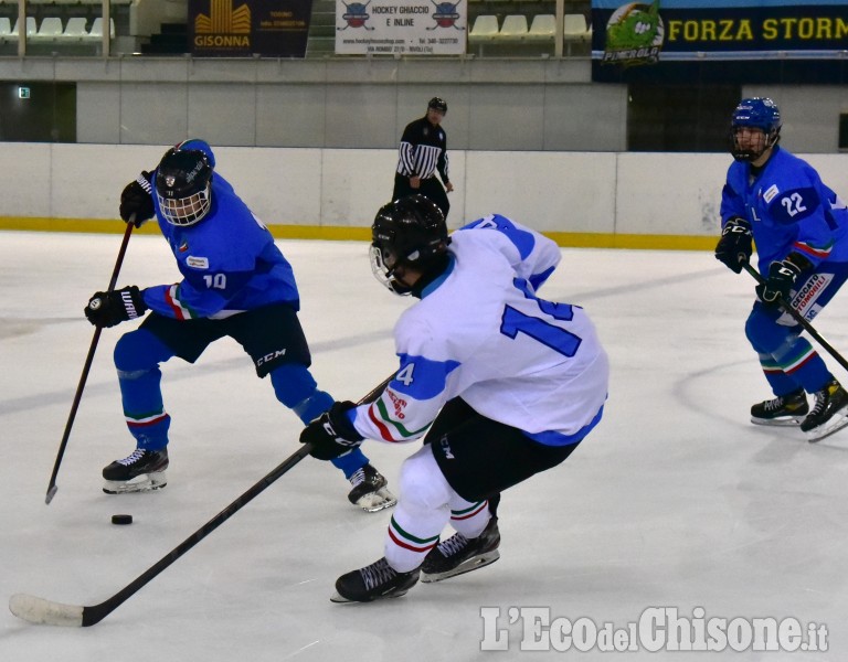 Pinerolo:Hockey ghiaccio, prospetti azzurri allo stadium