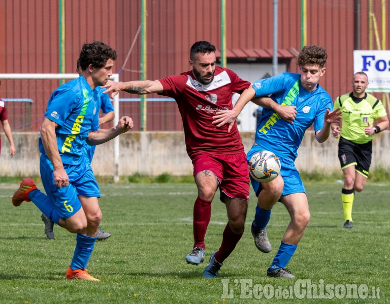 Calcio Promozione: vittoria importantissima del Pinasca contro Pancalieri in chiave salvezza 