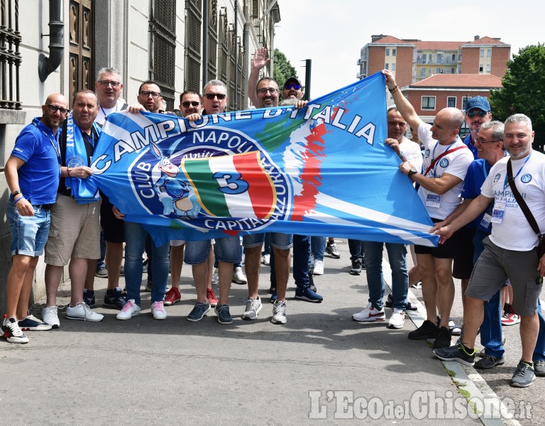 Festa: 5° raduno Unione azzurra nel mondo, Club Amici del Napoli a Pinerolo