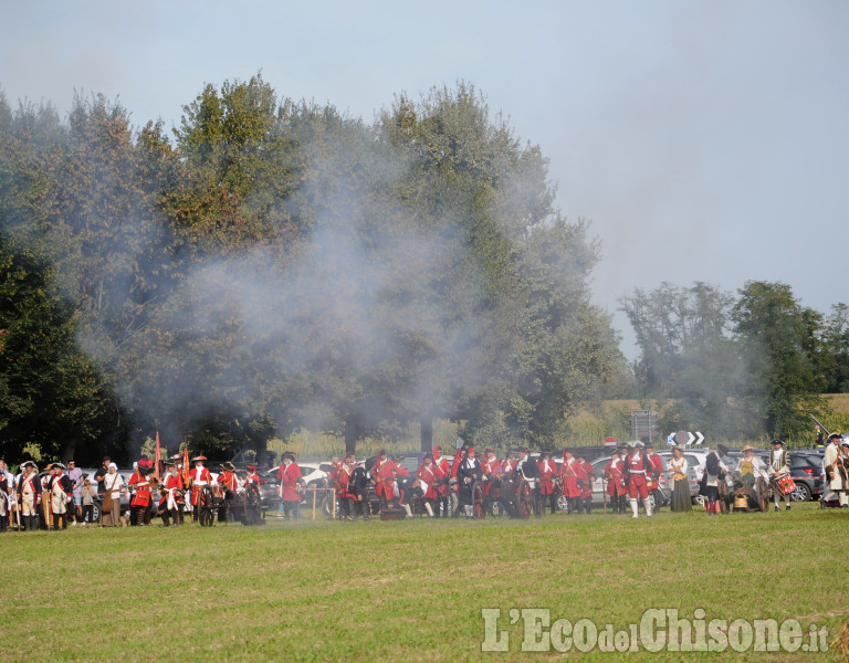 Staffarda la rievocazione storica "1690 La battaglia di Staffarda"