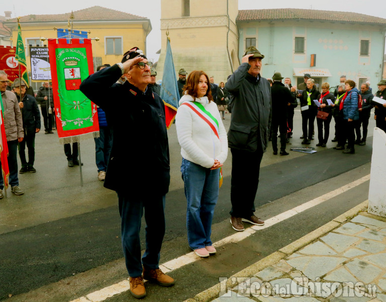 Commemorazione del 4 novembre Villafranca,Piscina,Scalenghe