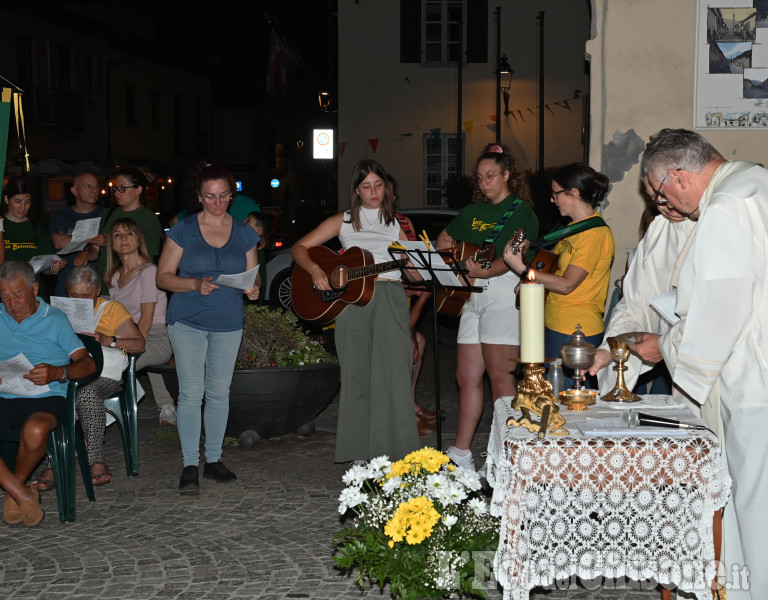 Gli Abbà alla messa dei borghi di Frossasco