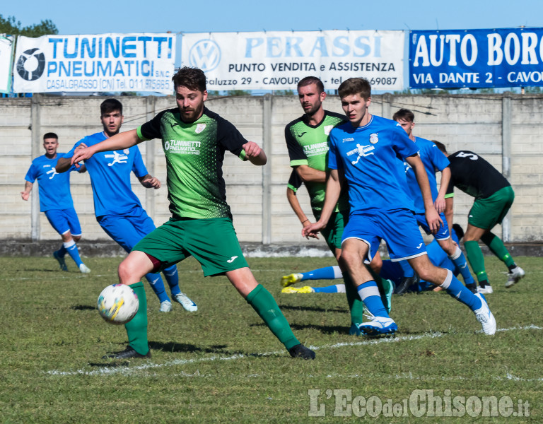 Calcio Promozione: 2-2 tra Villafranca e Pinerolese con tre rigori