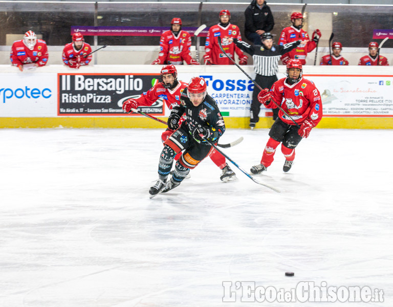 Hockey ghiaccio, in Ihl Pergine ha espugnato Torre Pellice