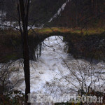 Allerta meteo: il torrente Angrogna fa paura