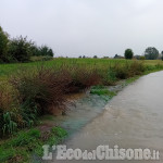 Maltempo, una casa isolata a Prarostino