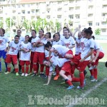 Calcio: Pinerolo maschile ai play-out, femminile vince il campionato di C