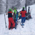 Pragelato: un altro scialpinista soccorso al Clot con una gamba rotta