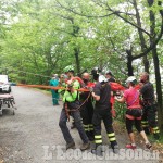 Villar Perosa: cercatore di funghi cade in un dirupo, l’intervento del Soccorso Alpino