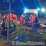 Volvera: un altro incidente sulla Sp141, auto ribaltata e conducente in ospedale