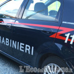 Orbassano: inveisce contro i carabinieri e lancia un cono stradale, denunciato 28enne