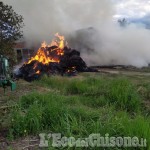 Cardè: incendio in una cascina di Via Salesea