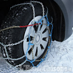 Da novembre in vigore l'obbligo di gomme invernali o catene sulle strade di montagna e collina