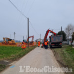 Bricherasio, a Cappella Merli al via i lavori per la fognatura