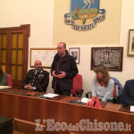 Cumiana saluta  il Comandante della Stazione dei Carabinieri James Lui