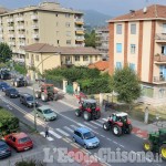 Tra Buriasco e Pinerolo la protesta degli agricoltori contro l' impianto Kastamonu