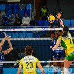 Volley A1 femminile, un buon Pinerolo insidia Milano nel primo set: 3-1 di Egonu e compagne