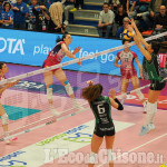 Volley A1 femminile, Pinerolo fa ancora festa per i tre punti: Vallefoglia s'inchina 3-1