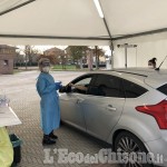 Rivalta: in piazza Gerbidi oltre 800 vaccinazioni antinfluenzali senza scendere dalla propria auto