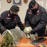 Cumiana: allertati per un presunto maltrattamento, i carabinieri trovano marijuana e arrestano un 50enne