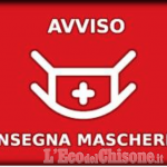 San Germano Chisone: mascherine in distribuzione alle famiglie e alle persone più a rischio