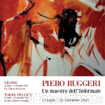 Le opere di Piero Ruggeri in mostra a Vigone e Torre Pellice 
