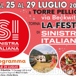 Torre Pellice: oggi inizia la Festa di Sinistra Italiana, cinque giorni di dibattiti, incontri e musica 