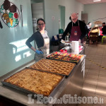 A Natale con il vescovo Derio Olivero alla Stazione di Posta dove ha servito pranzo