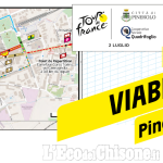 Pinerolo, Tour de France: percorso e viabiltà, ecco le misure e i divieti in vigore