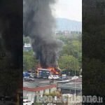 Embedded thumbnail for Bus in fiamme a Orbassano davanti all&amp;#039;ospedale: il video