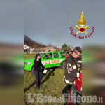 Embedded thumbnail for Incendio a Trana, Vigili del fuoco in azione